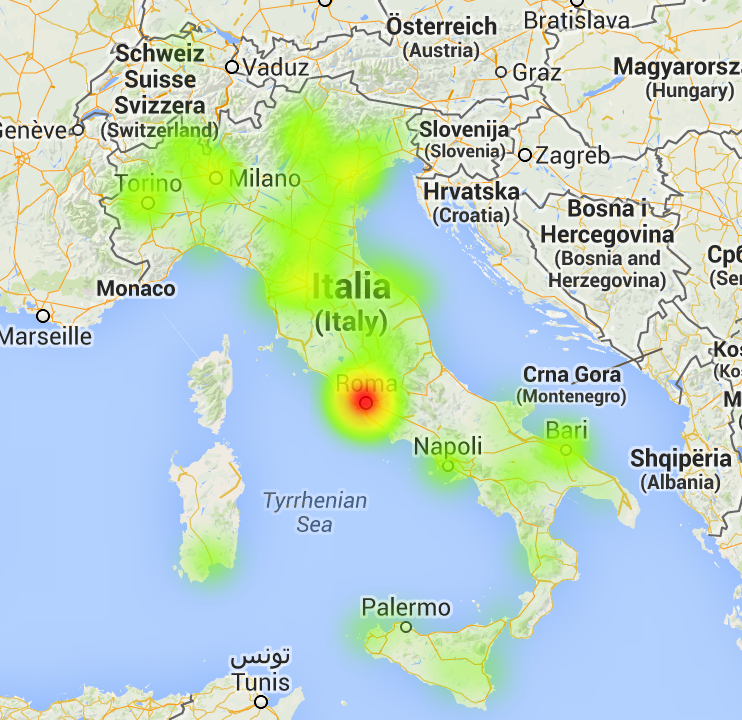 OpenData_E-geos_Italia